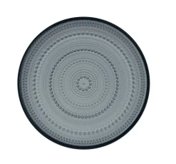 Iittala Kastehelmi lautanen 248 mm tummanharmaa