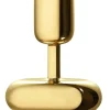 Iittala Nappula kynttilänjalka 107 mm messinki