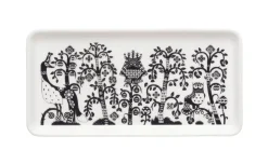 Iittala Taika lautanen Taika suorakaide 12x24 cm musta
