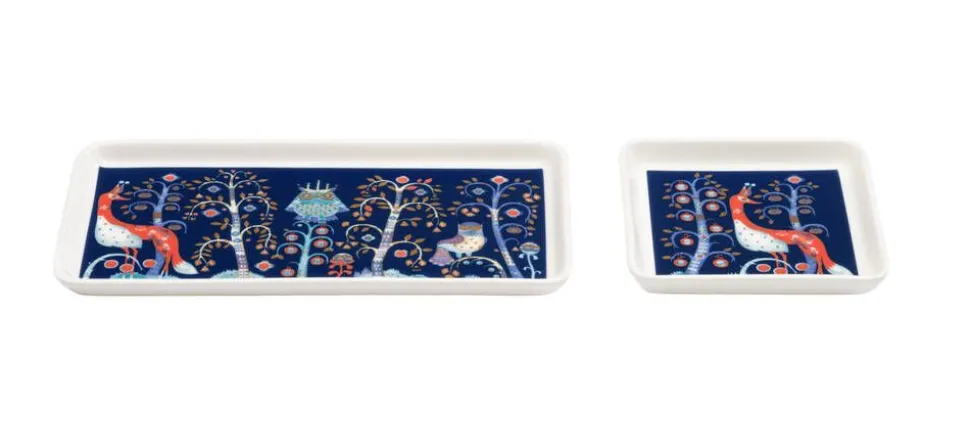 Iittala Taika lautanen Taika suorakaide 12x24 cm sininen