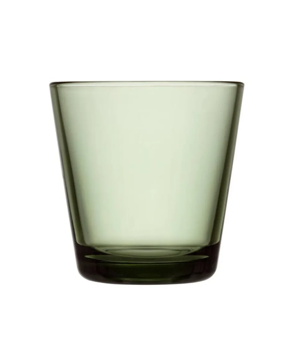 Iittala Kartio juomalasi 21cl havunvihreä 2 kpl