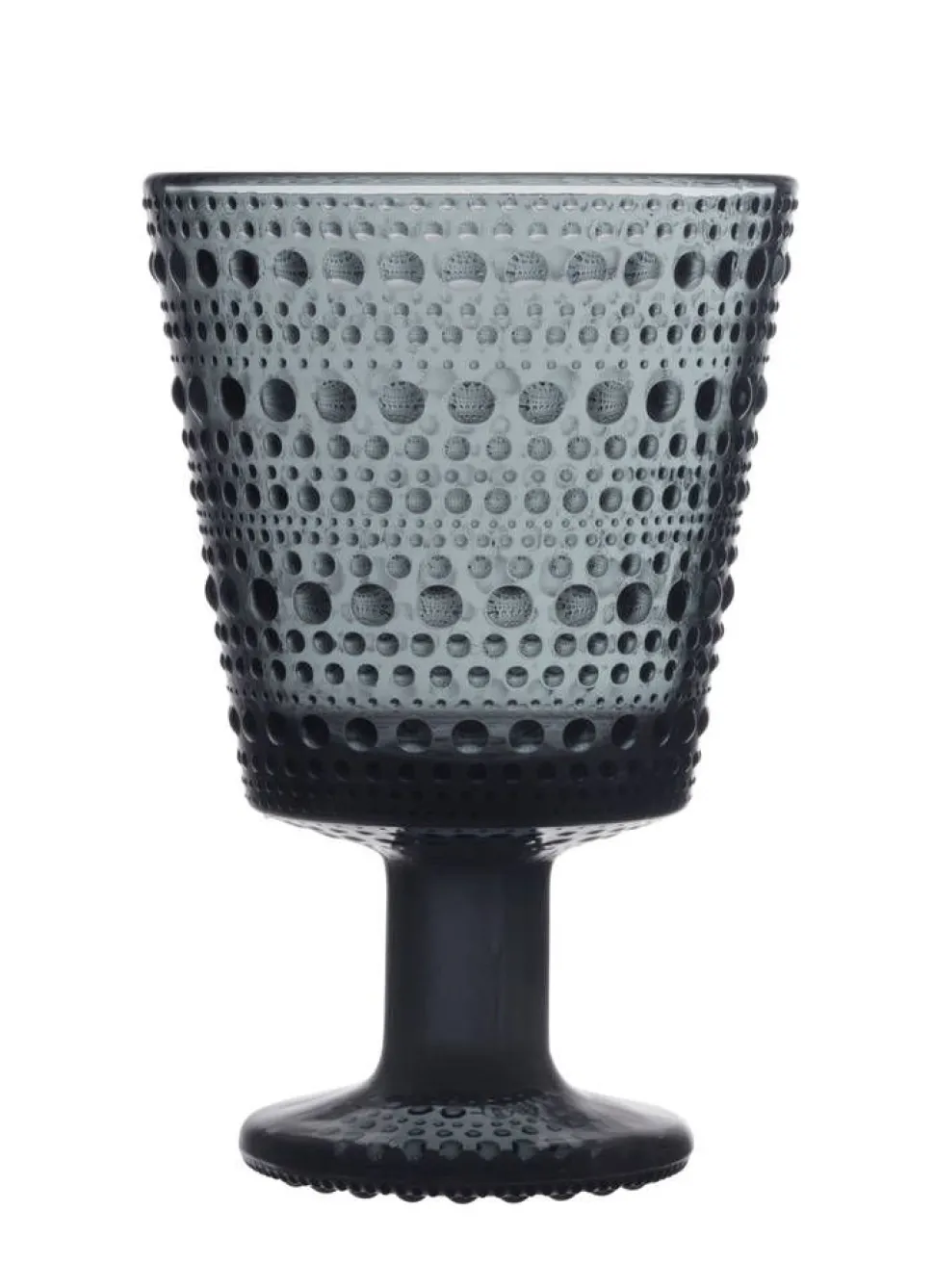 Iittala Kastehelmi juomalasi 26 cl 2 kpl tummanharmaa