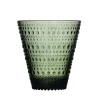 Iittala Kastehelmi juomalasi 30 cl havunvihreä 2 kpl