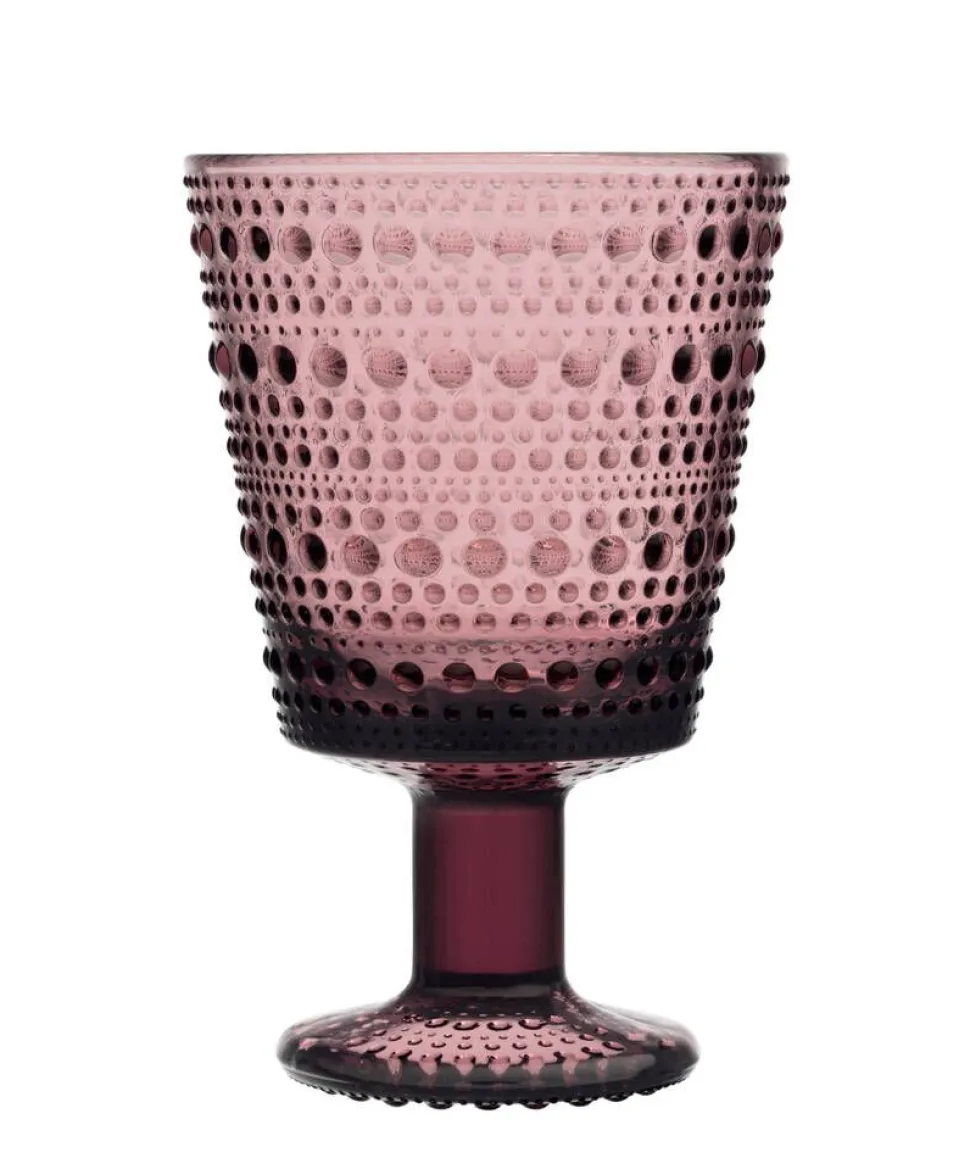 Iittala Kastehelmi juomalasi jalallinen 26 cl 2 kpl kanerva