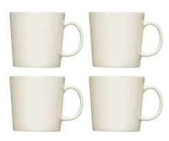 Iittala Teema valkoinen muki 0,3L 4 kpl