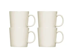 Iittala Teema valkoinen muki 0,3L 4 kpl