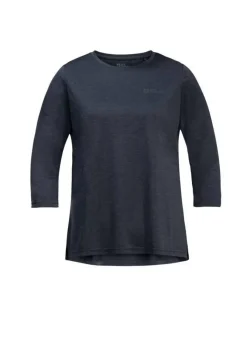 Jack Wolfskin t-paita 3/4 Crosstrail W