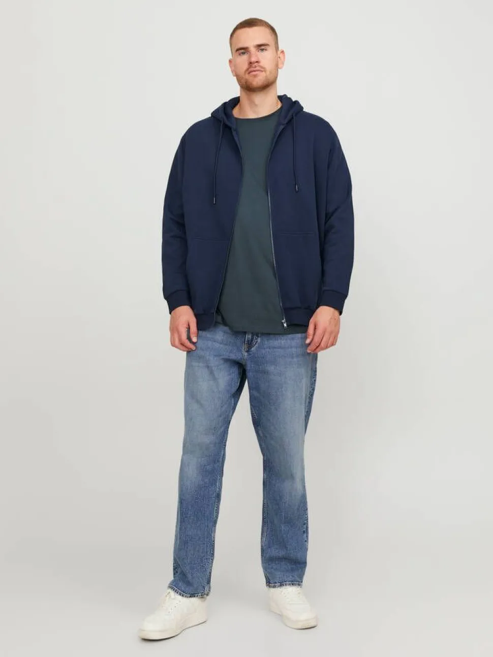 Jack & Jones Plus collegehuppari Jjebradley