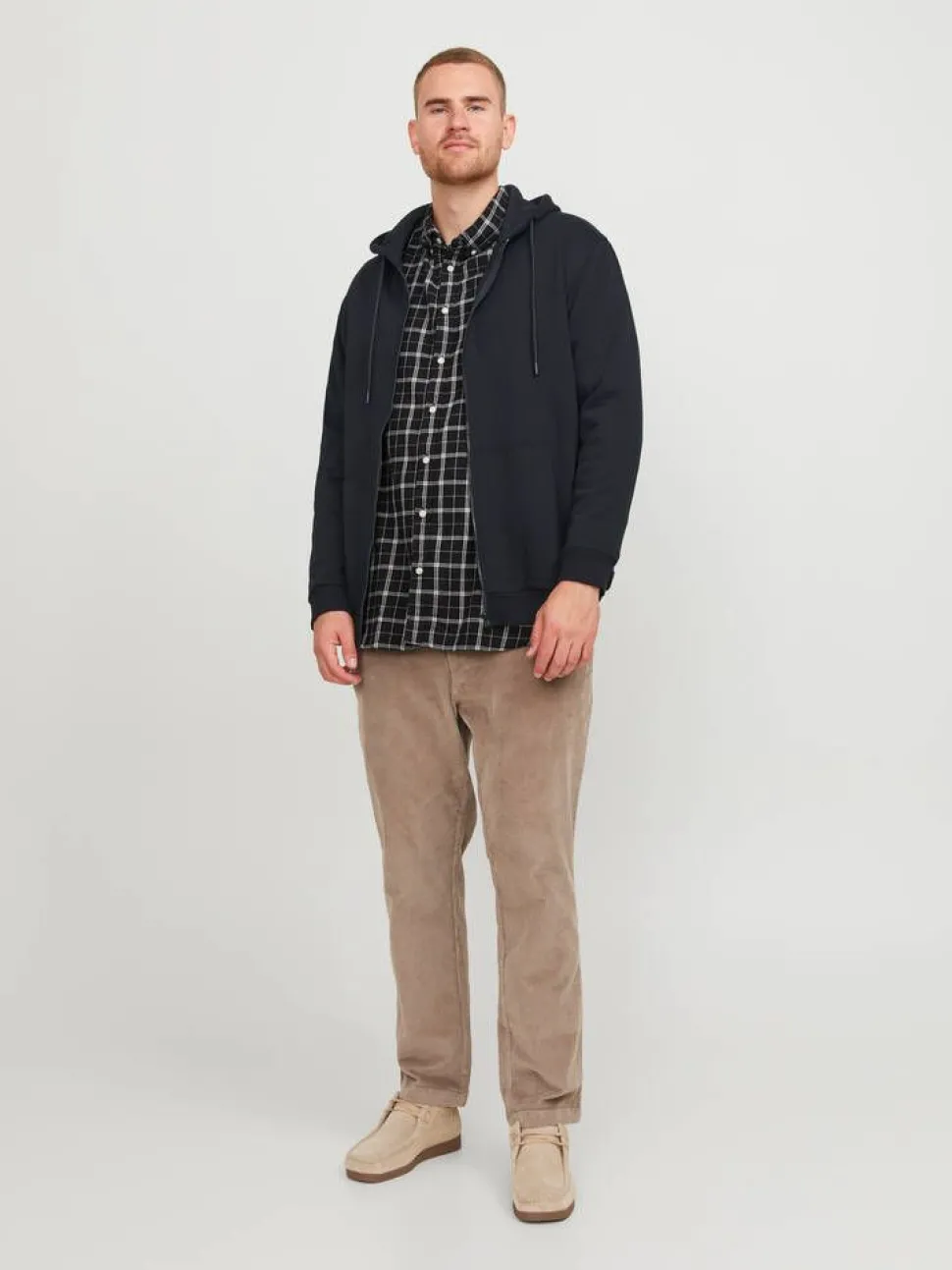 Jack & Jones Plus collegehuppari Jjebradley