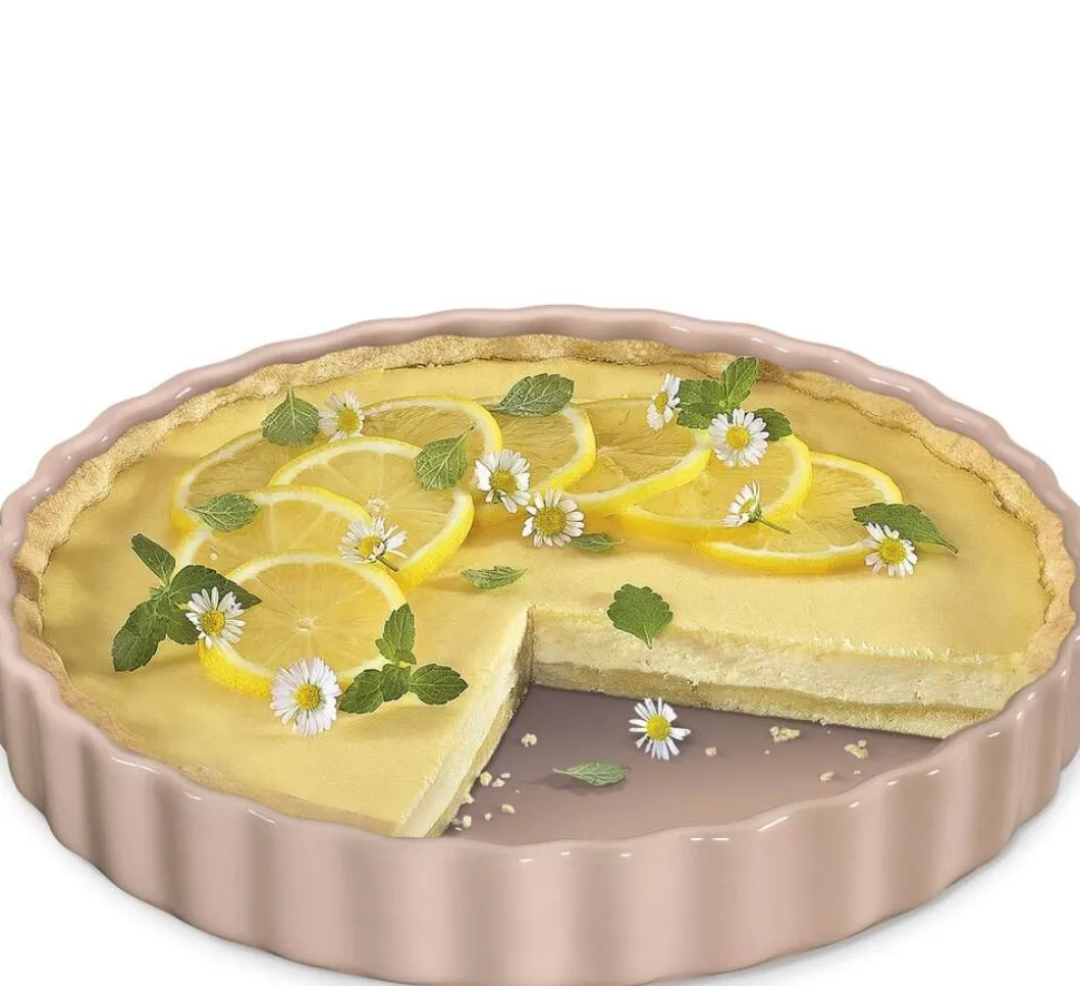 Küchenprofi piirakkavuoka Porto 28 cm vaaleanpunainen/roosa