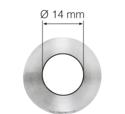 Küchenprofi tylla pyöreä 14 mm
