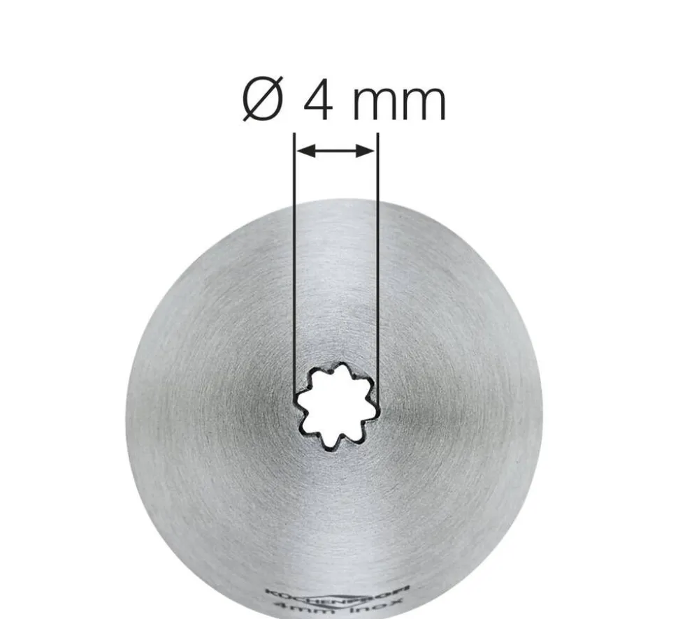 Küchenprofi tylla tähti 4 mm