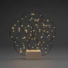 Konstsmide Metallikoriste 100 x amber LED