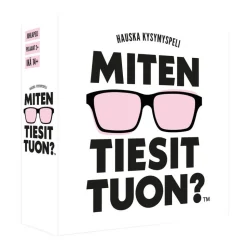 Kylskåpspoesi kysymyspeli Miten Tiesit Tuon
