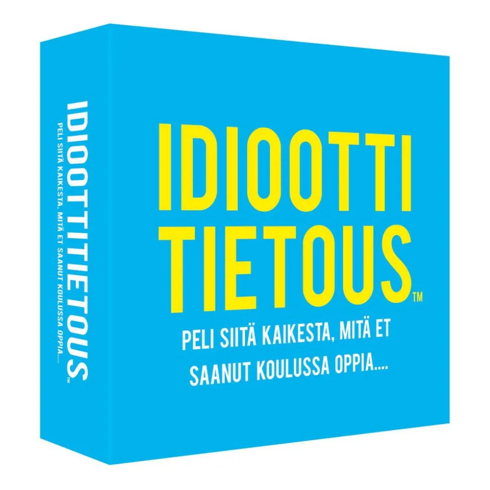Kylskåpspoesi kysymyspeli Idioottitietous