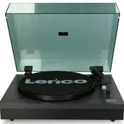 Lenco vinyylilevysoitin + kaiuttimet LS-300 musta