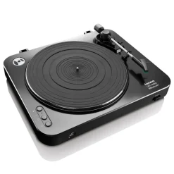 Lenco vinyylilevysoitin bluetooth lähettimellä LBT-120BK  musta