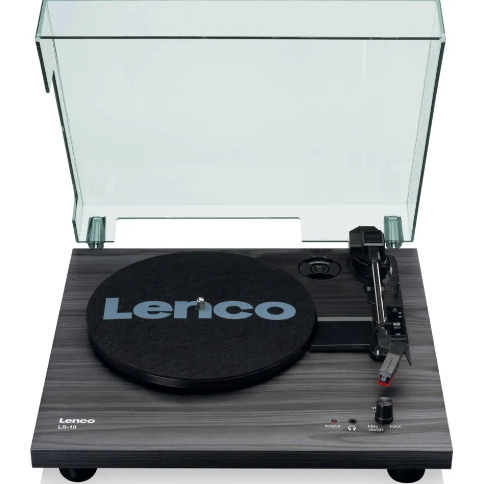 Lenco vinyylilevysoitin LS-10 musta