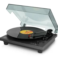 Lenco vinyylilevysoitin LS-10 musta