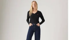 Levi's t-paita Essential HM LS Vneck Tee