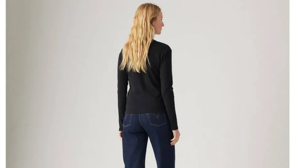 Levi's t-paita Essential HM LS Vneck Tee