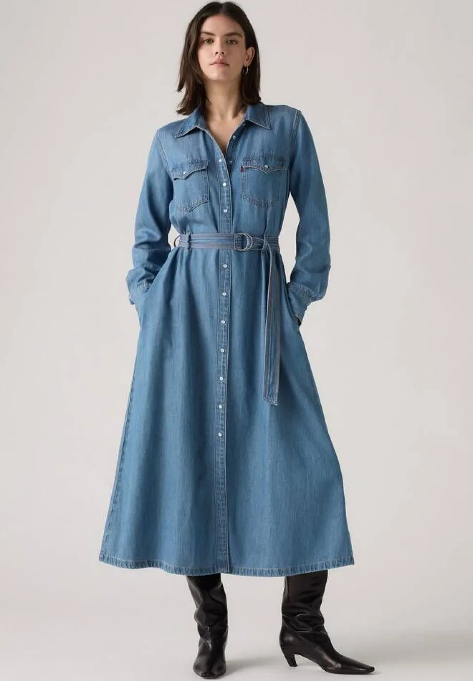 Levi's farkkumekko Quincay Maxi Dress