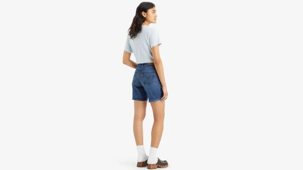 Levi's farkkushortsit Ribcage Bermuda Short