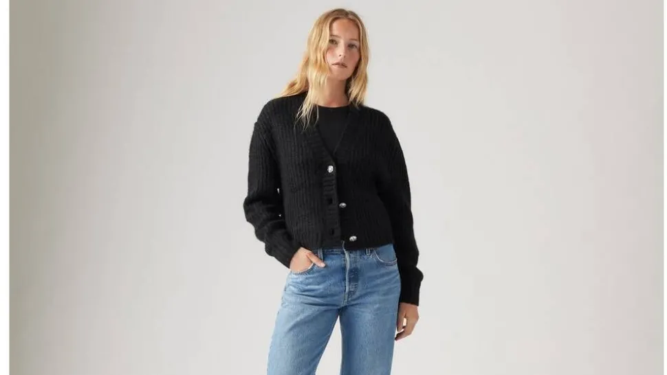 Levi's neuletakki Gala Fairisle Caviar