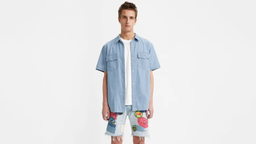 Levi's paita 0008 SS Relaxed Fit Western