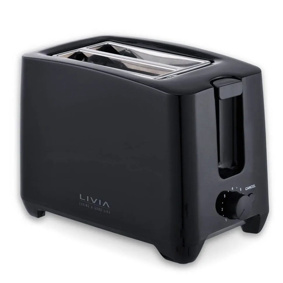 Livia leivänpaahdin 700 W musta