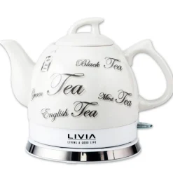 Livia vedenkeitin keraaminen 1 L