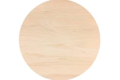 4Living tabletti Woody Ø 38 cm vaaleanruskea