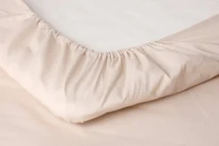 4Living muotoonommeltu lakana 90x200 + 25 cm beige