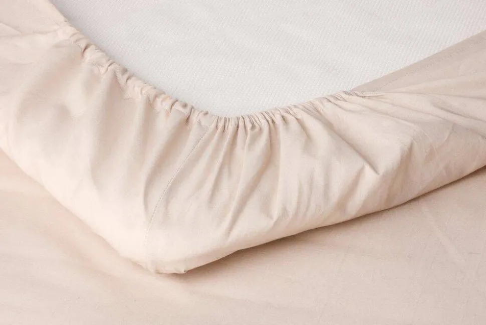 4Living muotoonommeltu lakana 90x200 + 25 cm beige