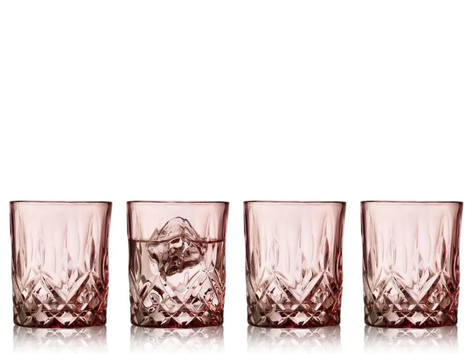 Lyngby viskilasi Sorrento 32 cl 4 kpl/pkt Pink