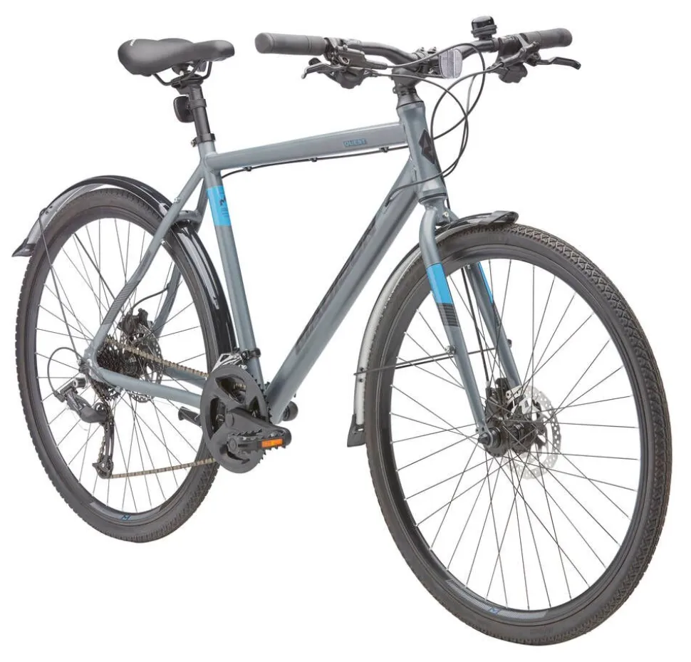 Madison hybridipyörä Quest Men 28'' 16-v. 53 cm grafiitin harmaa