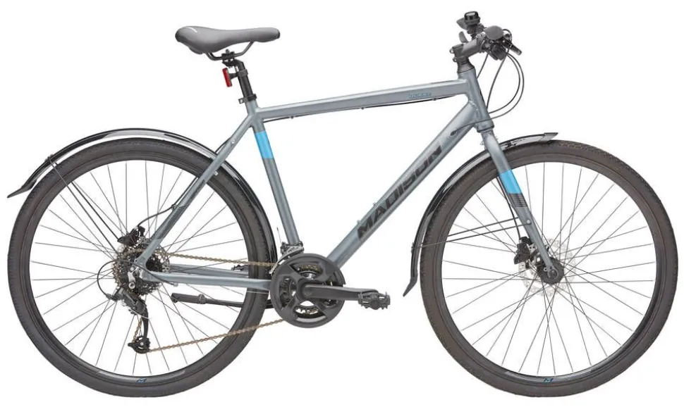 Madison hybridipyörä Quest Men 28'' 16-v. 53 cm grafiitin harmaa
