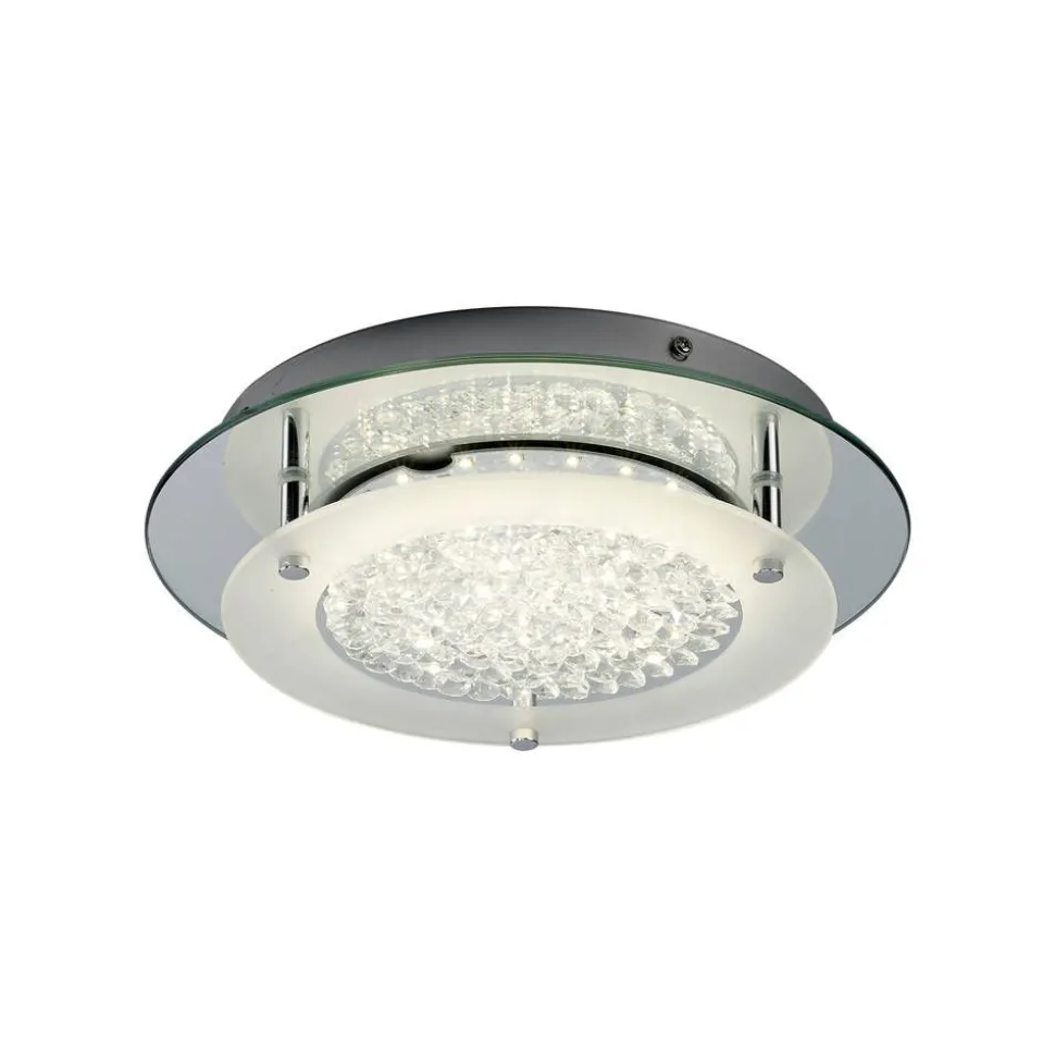 Mantra plafondi Crystal 28 cm peililasi