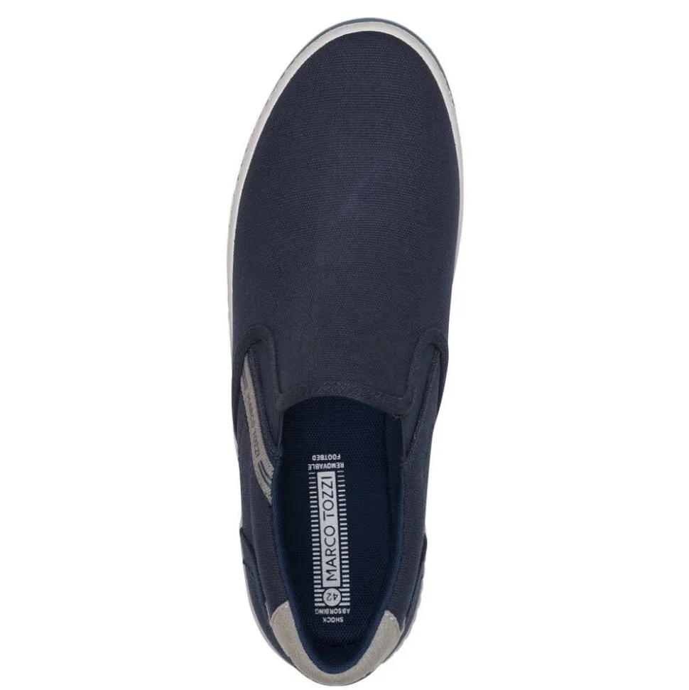 Marco Tozzi kangaskengät Navy