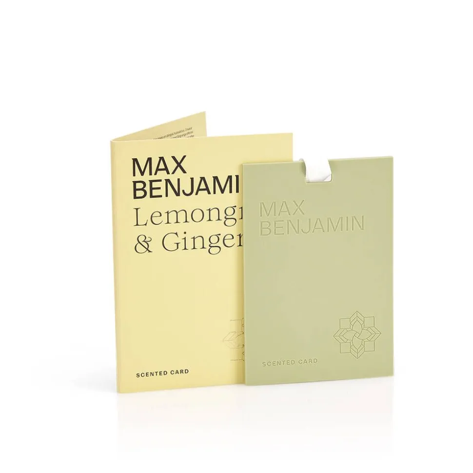 Max Benjamin tuoksukortti Lemongrass and Ginger