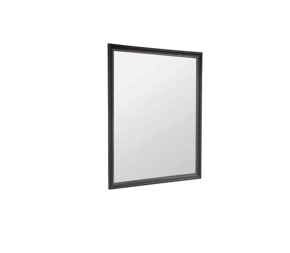 Mirrors and More peili Elenor 34 x 45 cm musta/kulta