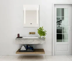 Mirrors and More peili Ilonka LED-valolla 50 x 70 cm peilila