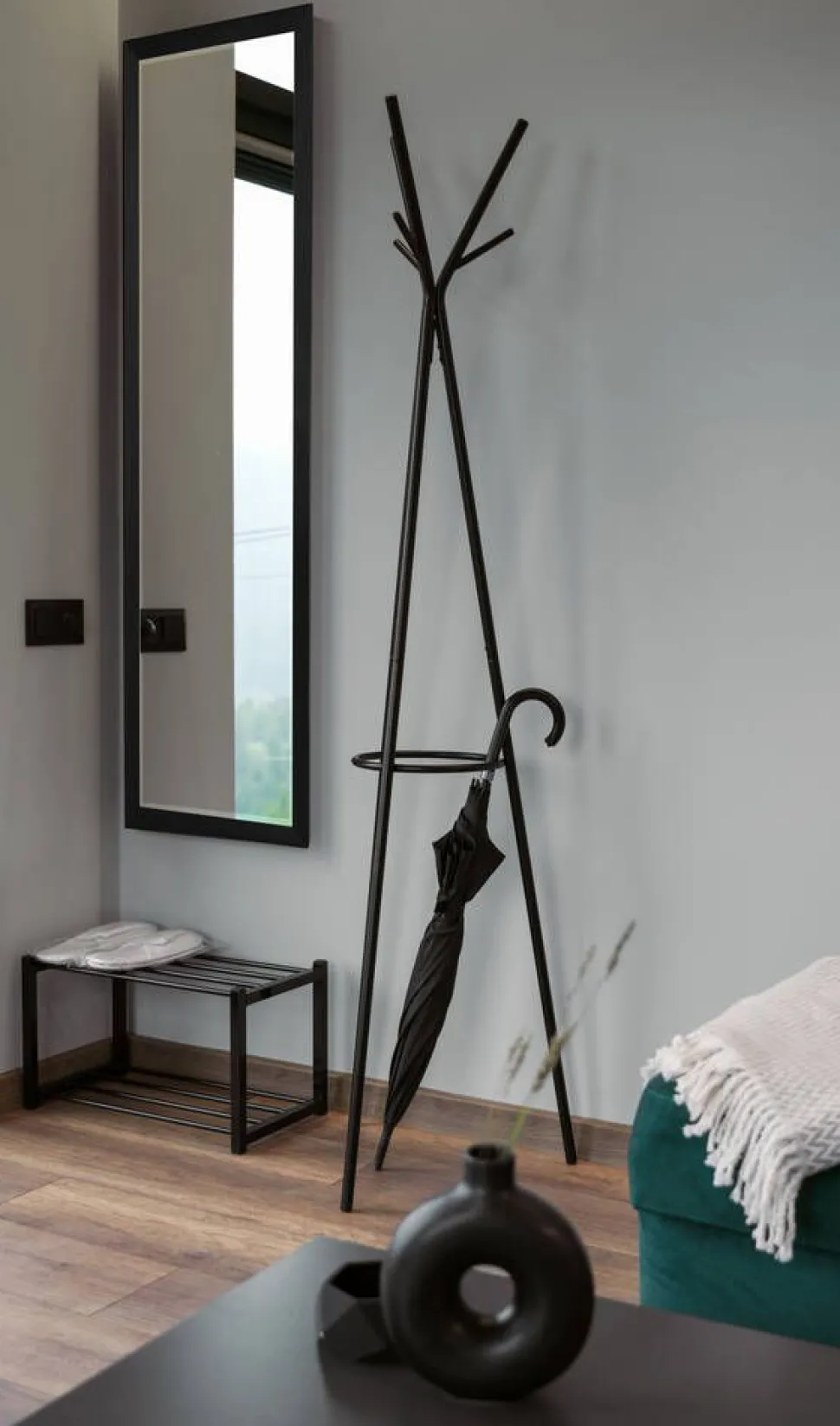 Mirrors and More peili Juliette 50 x 150 cm musta