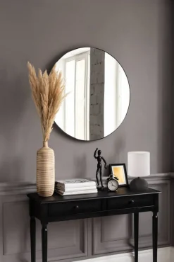 Mirrors and More peili Mila Ø50 cm musta