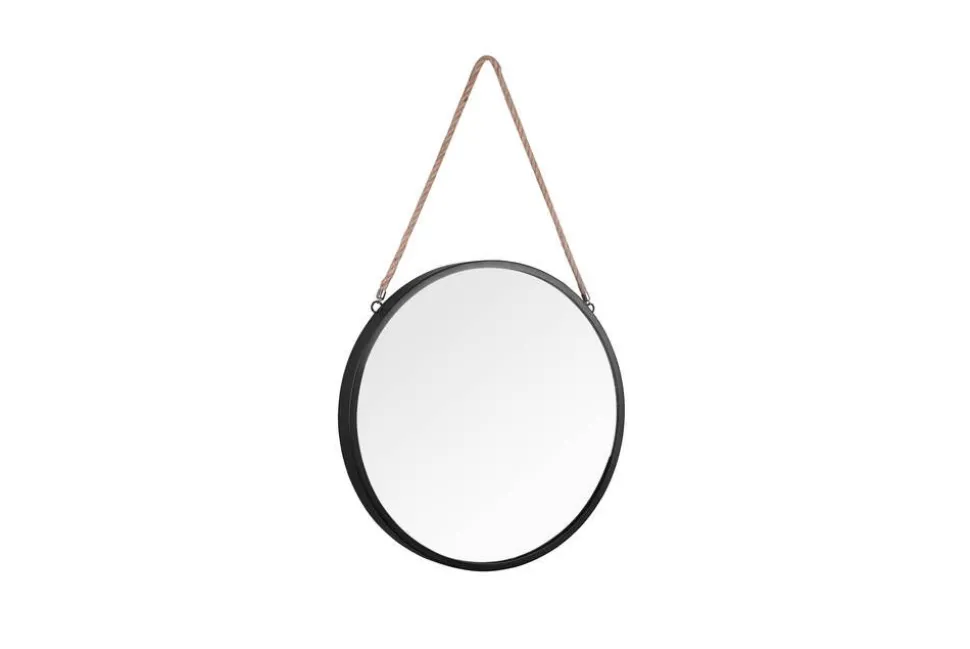 Mirrors and More peili Taira Ø40 cm musta narulla