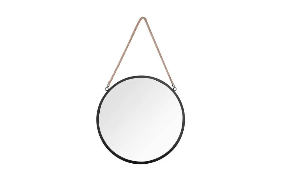 Mirrors and More peili Taira Ø40 cm musta narulla