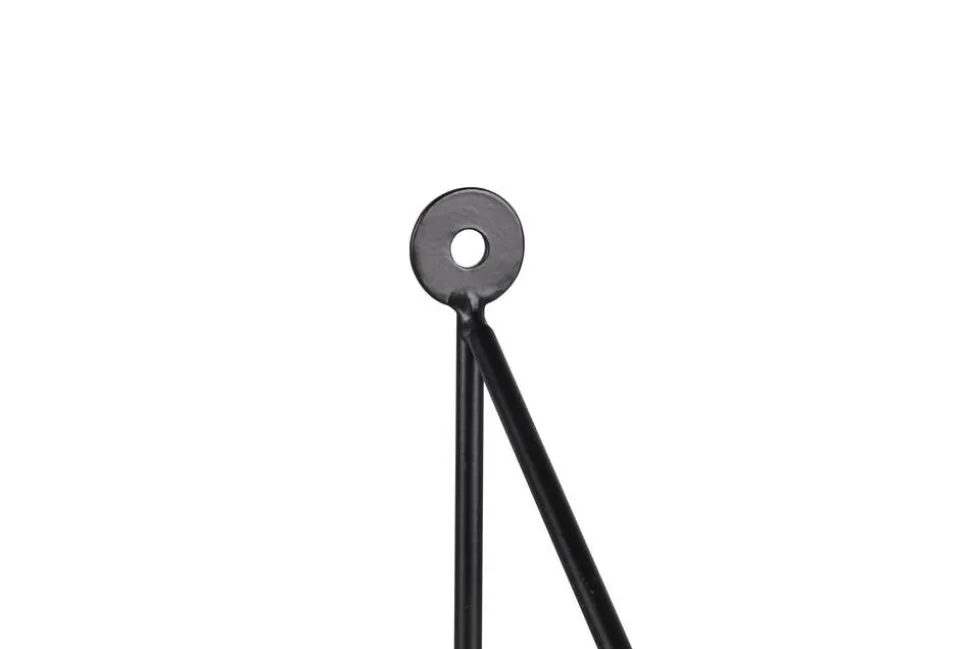 Mirrors and More seinähylly Dana musta/puu 2-pack