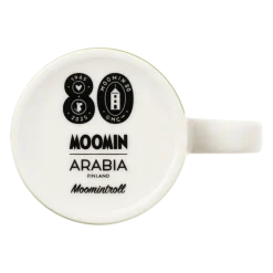 Moomin Arabia muki 0,3 l Muumipeikko 80 v.