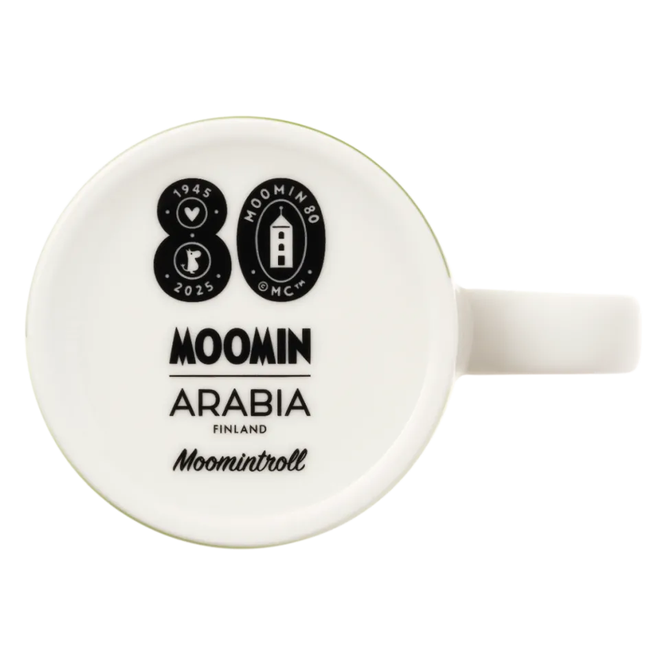 Moomin Arabia muki 0,3 l Muumipeikko 80 v.
