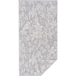 Moomin Arabia pyyhe 70x140 cm Lilja harmaa